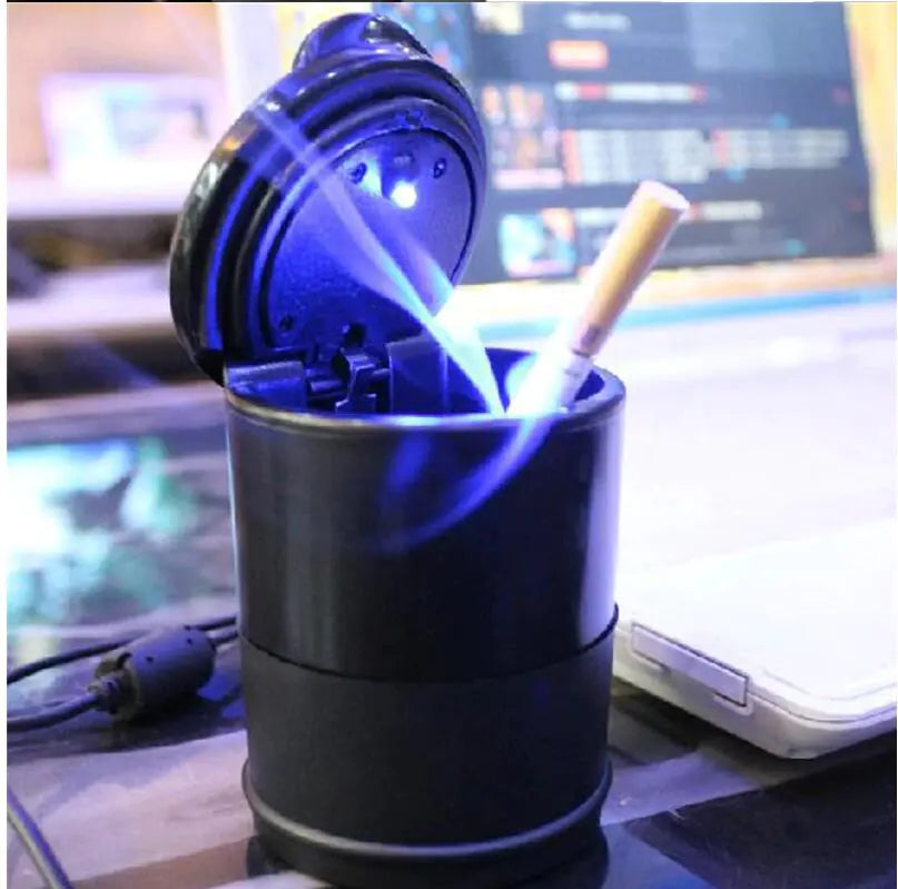 LED Car Ashtray with Light
