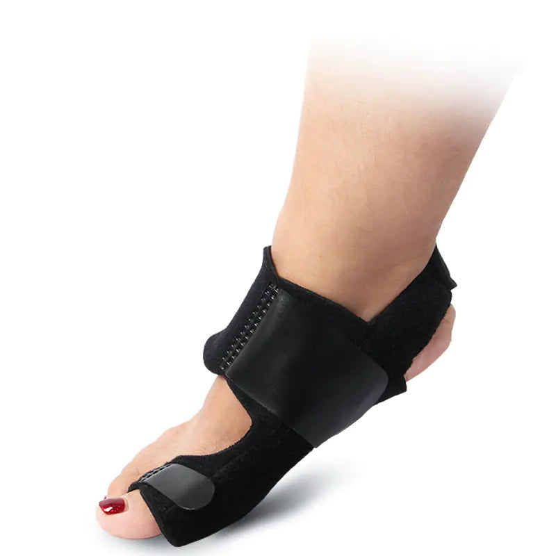 Bunion Correction Device with Toe Alignment Strap