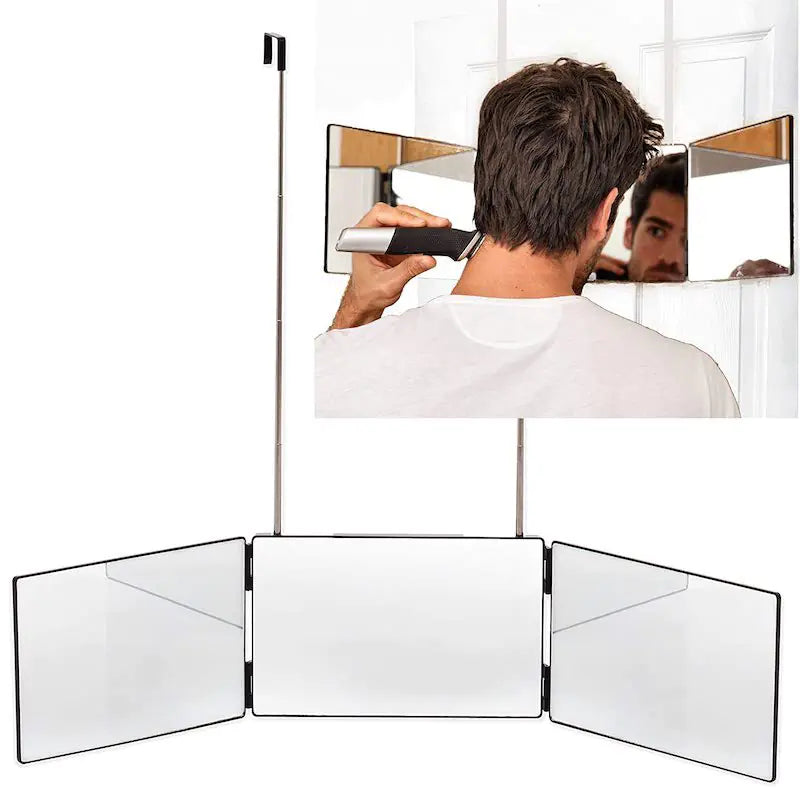 TriLight Folding Vanity Mirror