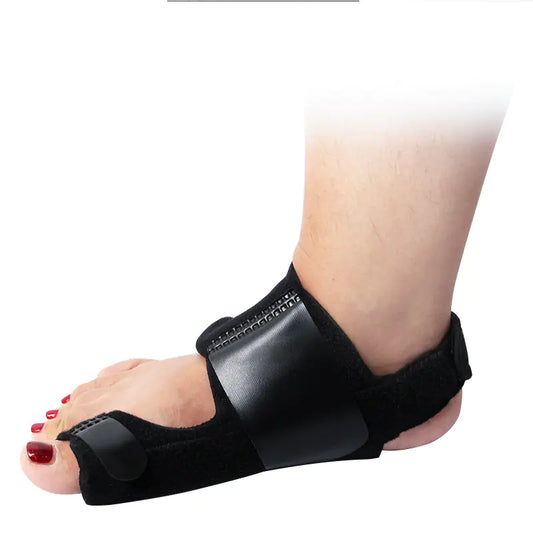 Bunion Correction Device with Toe Alignment Strap