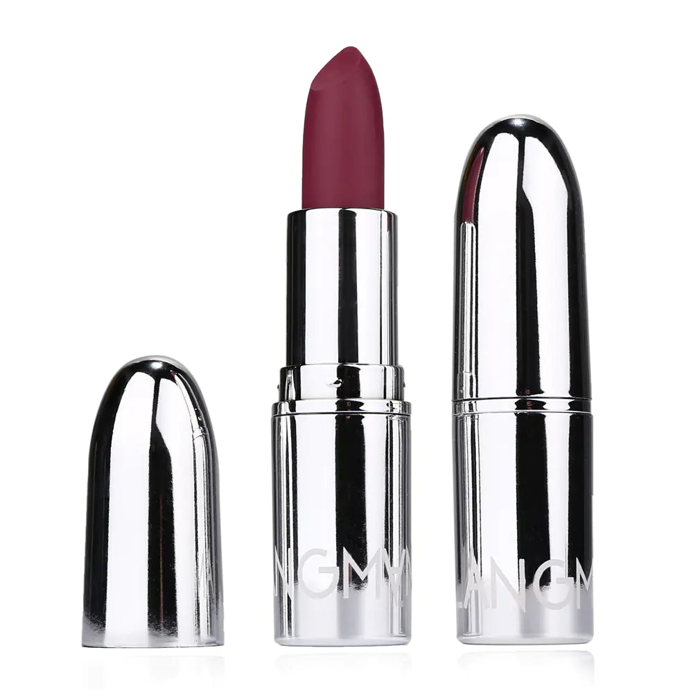 Silver Matte Lipstick - 8 Colors, Non-Stick Cup