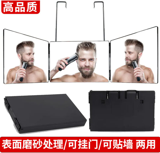 TriLight Folding Vanity Mirror